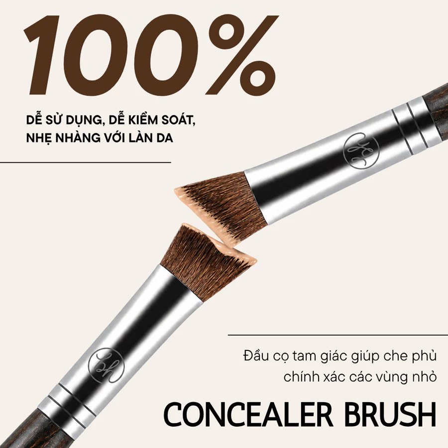 Cọ Che Khuyết Điểm BH Cosmetics Concealer Brush BH393